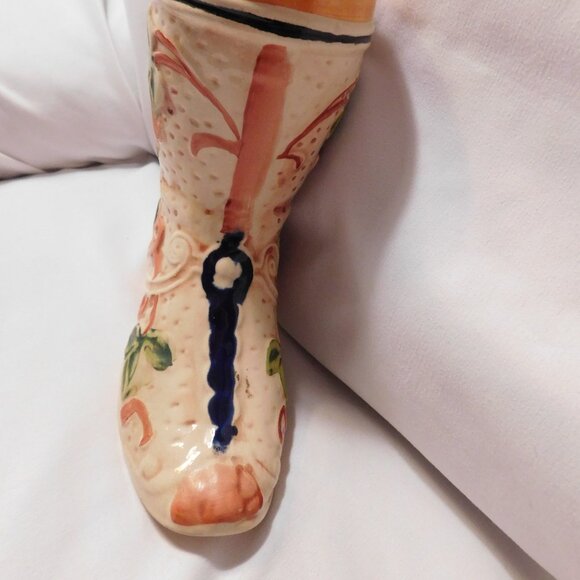 Vintage GERZ West Germany Ceramic Beer Stein Cowboy Boot Design - Picture 3 of 10